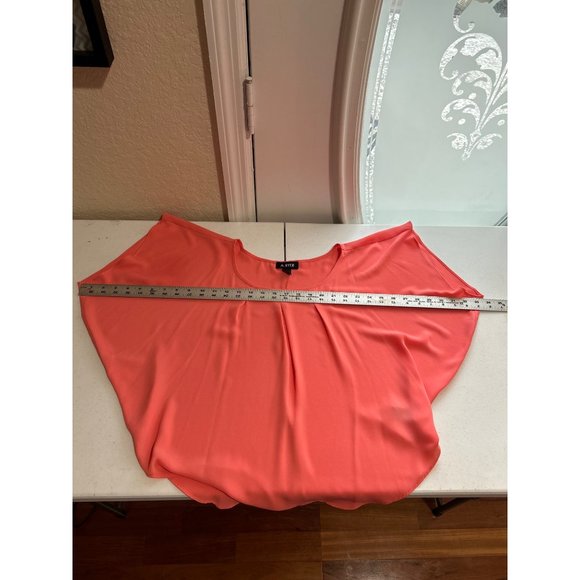 A. Byer, Salmon Colored, Ladies, Poncho Style Top, Size Medium - Picture 5 of 8